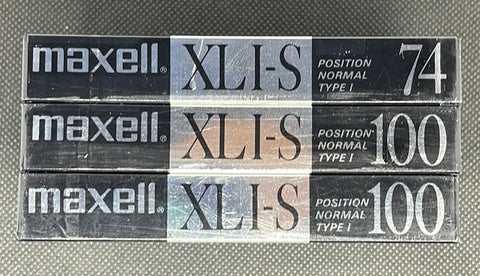 Maxell XLI-S - 1988 - JP - Blank Cassette Tape - New Sealed