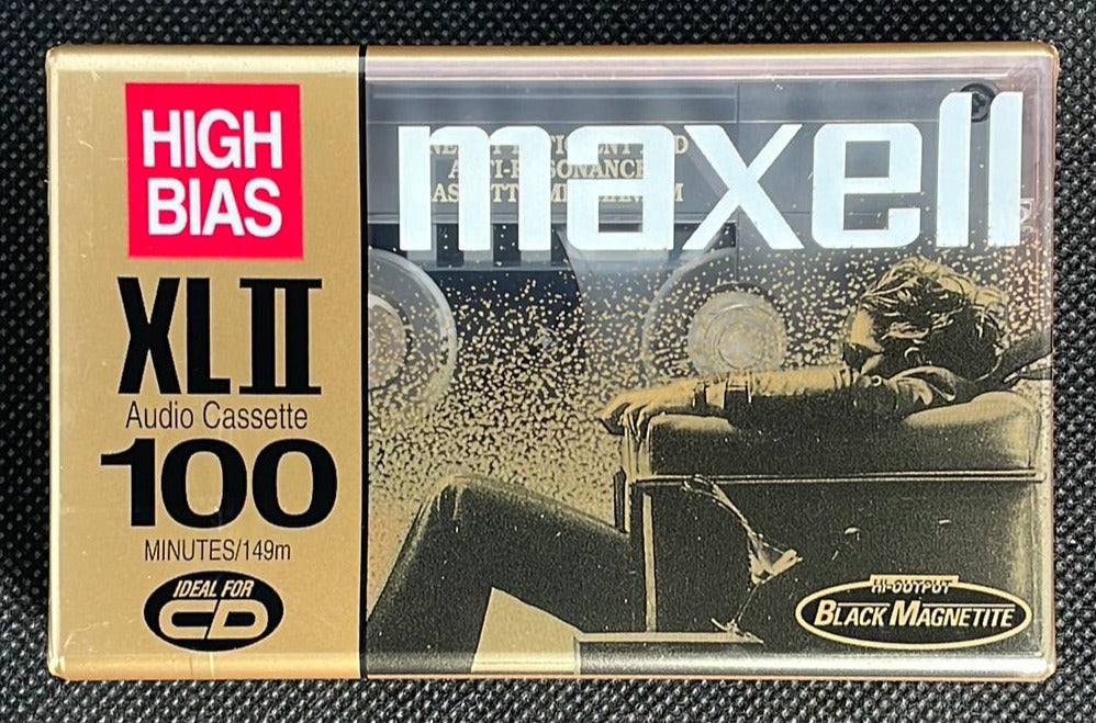 3 Previously Recorded Maxell XLII-S 100 High Bias Blank Cassette Tapes (B1)
