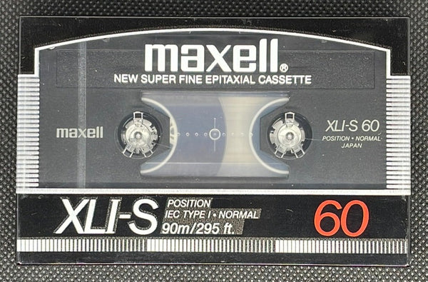 Maxell XLII-S 90 Minute Cassette With Super Silent Phase Accuracy Mechanism